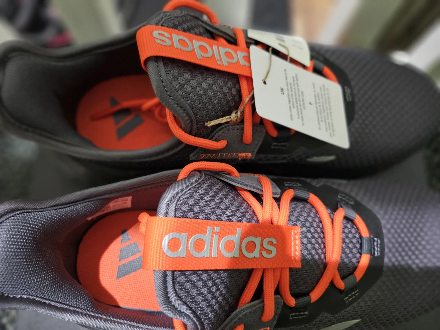 Adidas Men's Running Shoes - Grey/Orange - photo 4