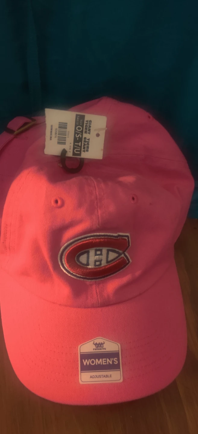 Montreal Canadiens Pink Women's Adjustable Baseball Cap