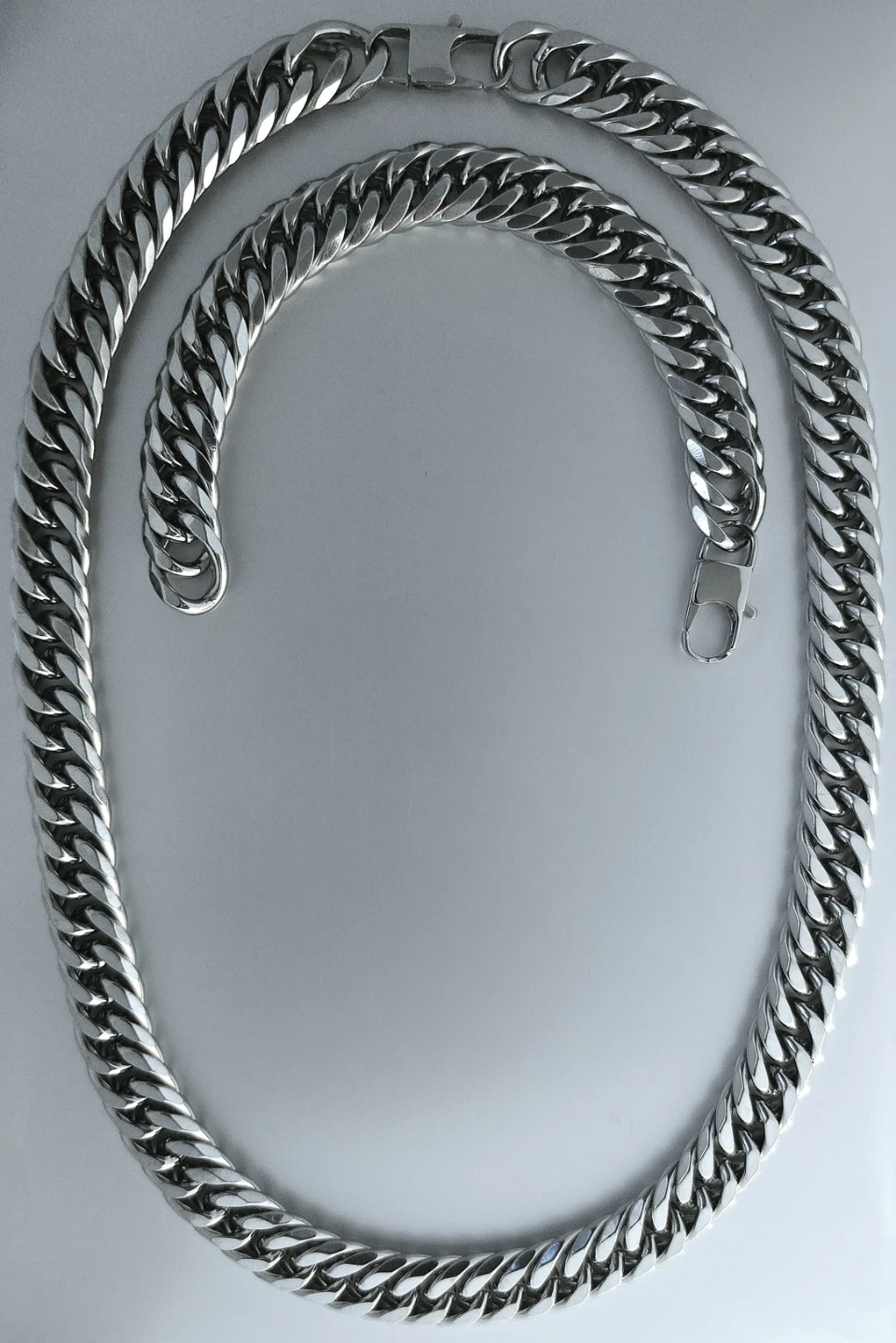 Double Curb Chain Set
