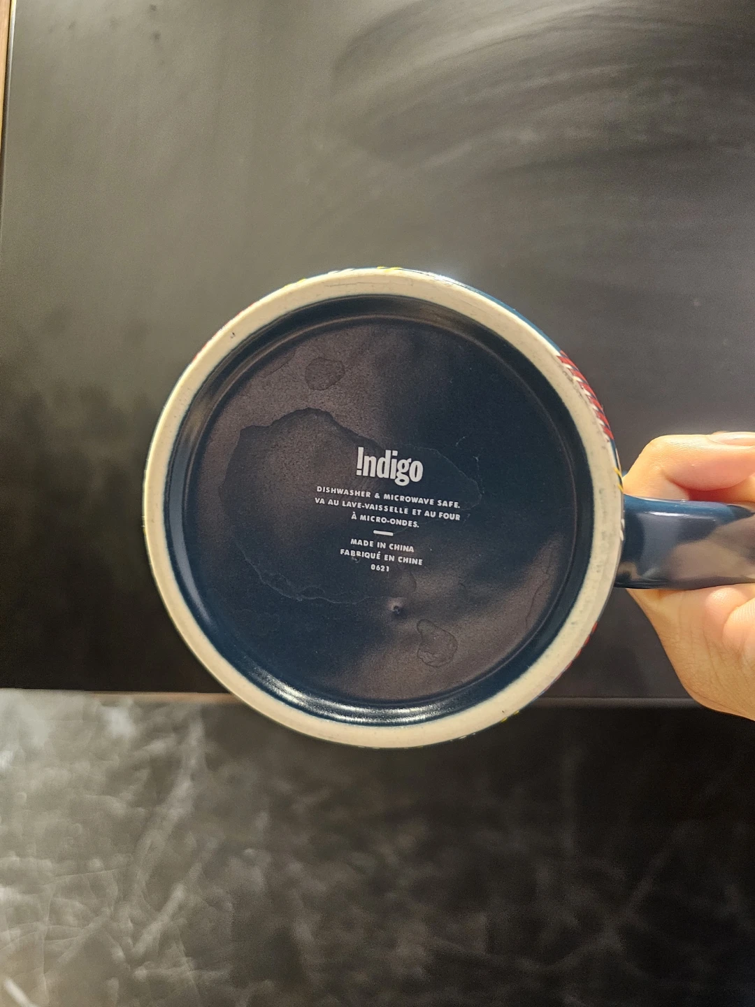 Indigo Plaid Mug - photo 2