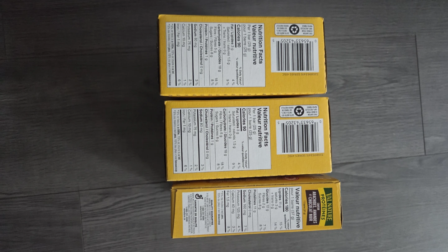 Nature Valley Protein Bar & Fibre 1 Brownies - photo 2