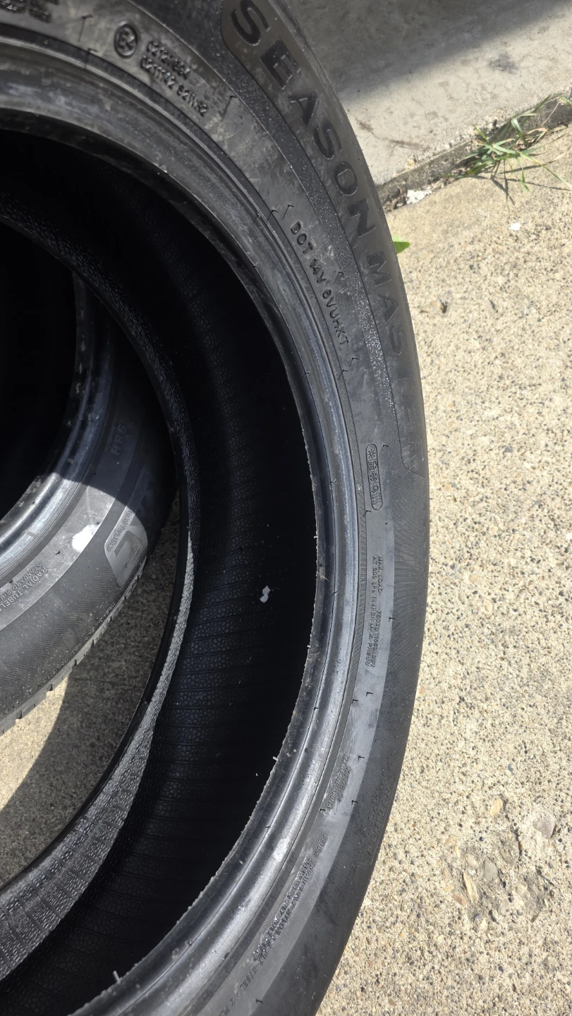 All season  tires used only few months sized 215 65R16 - photo 3