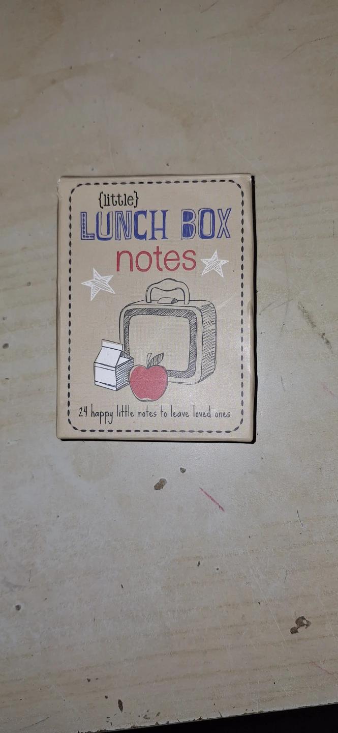 Little Lunch Box Notes - 24 Happy Notes