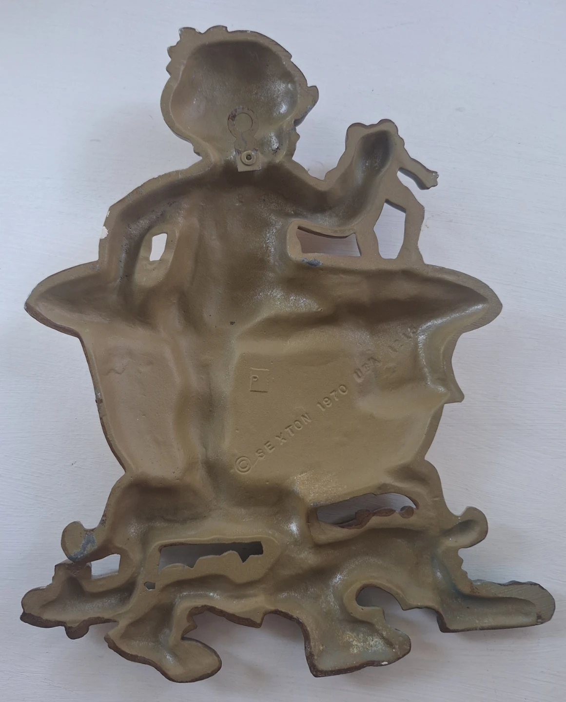 Vintage Metal Sexton 1970 Bathtub Wall Decor - photo 2