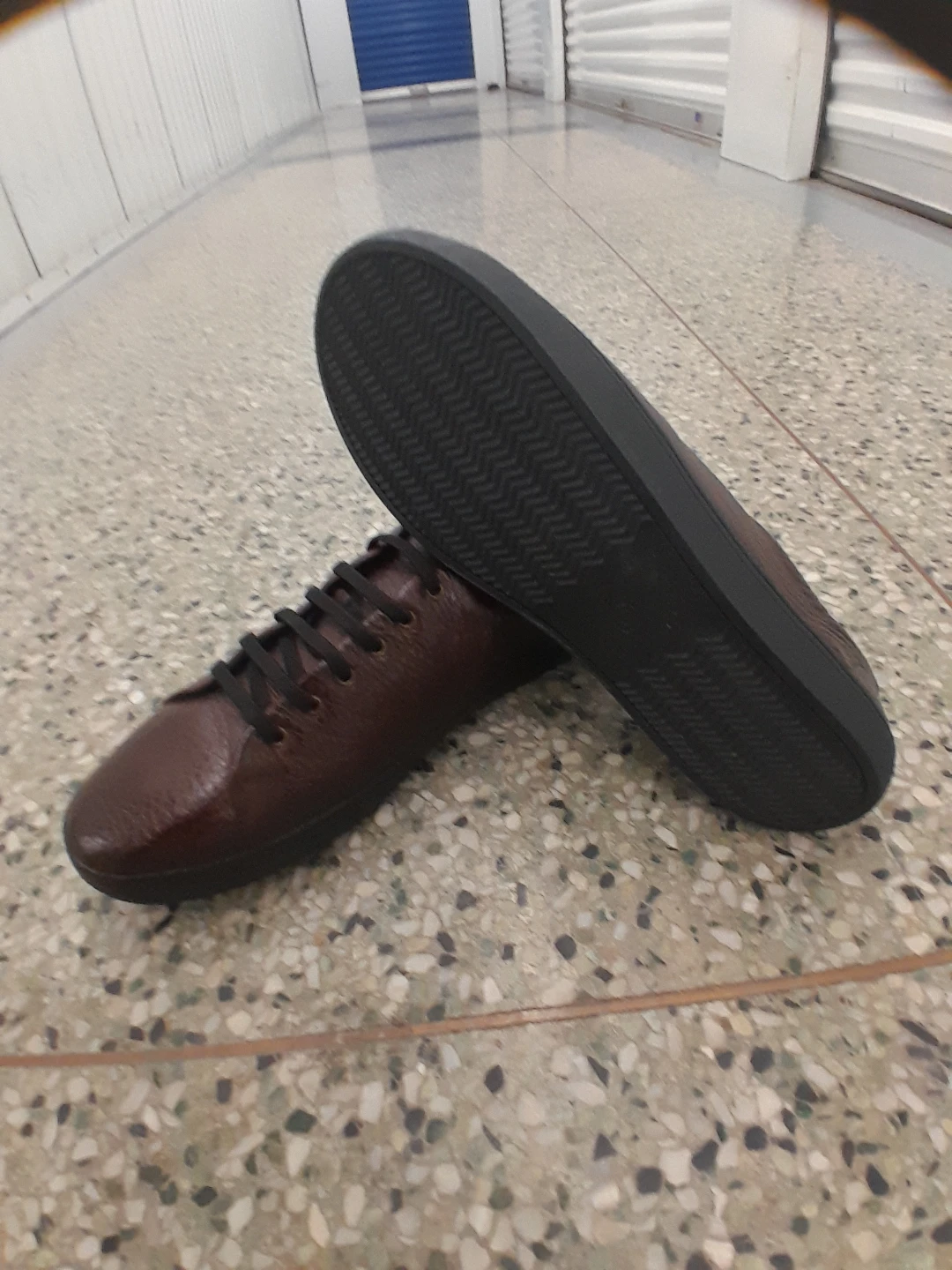 Brown Leather  Bally Shoes  Men's Size  15 - photo 2