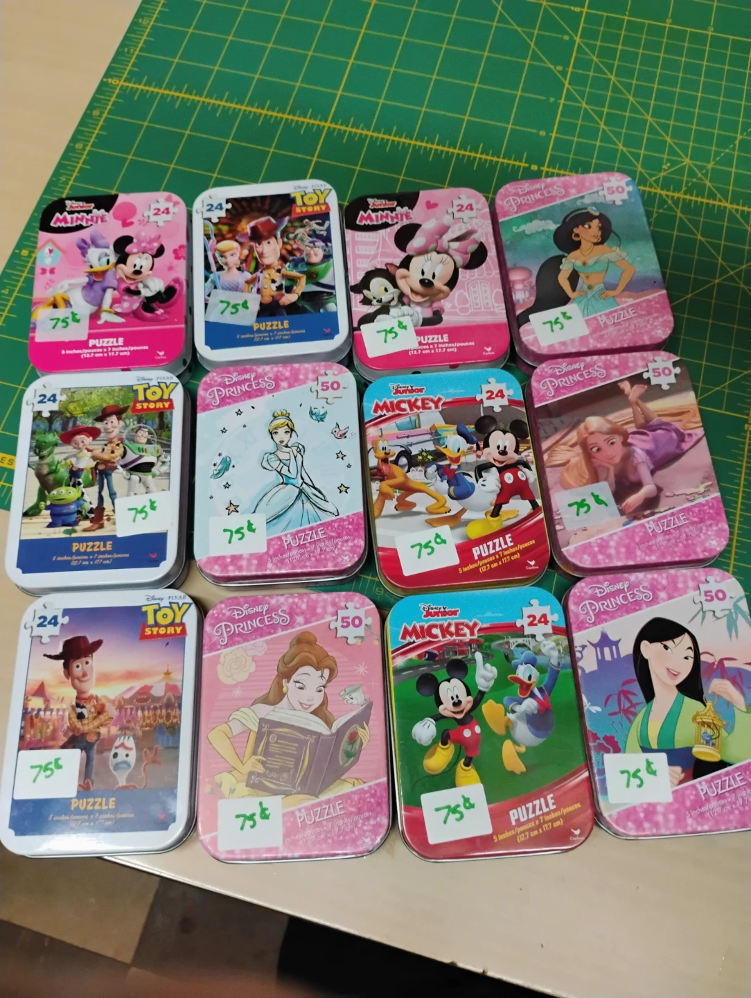Disney Puzzles - Minnie, Toy Story, Princess, Mickey (Various)