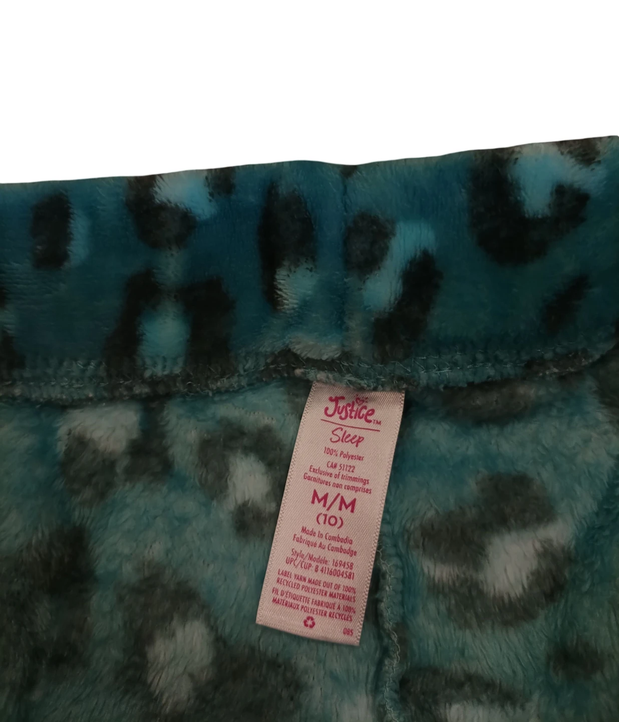 Justice Sleep™ Plush Fleece Pajama Pants – Girls’ Size M (10) - photo 2