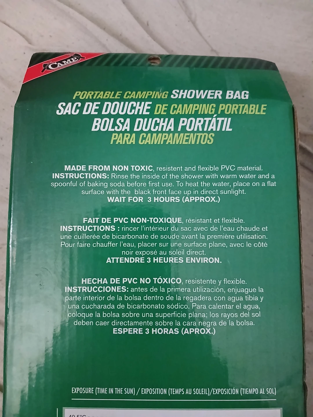CAMP Portable Camping Shower Bag - photo 4