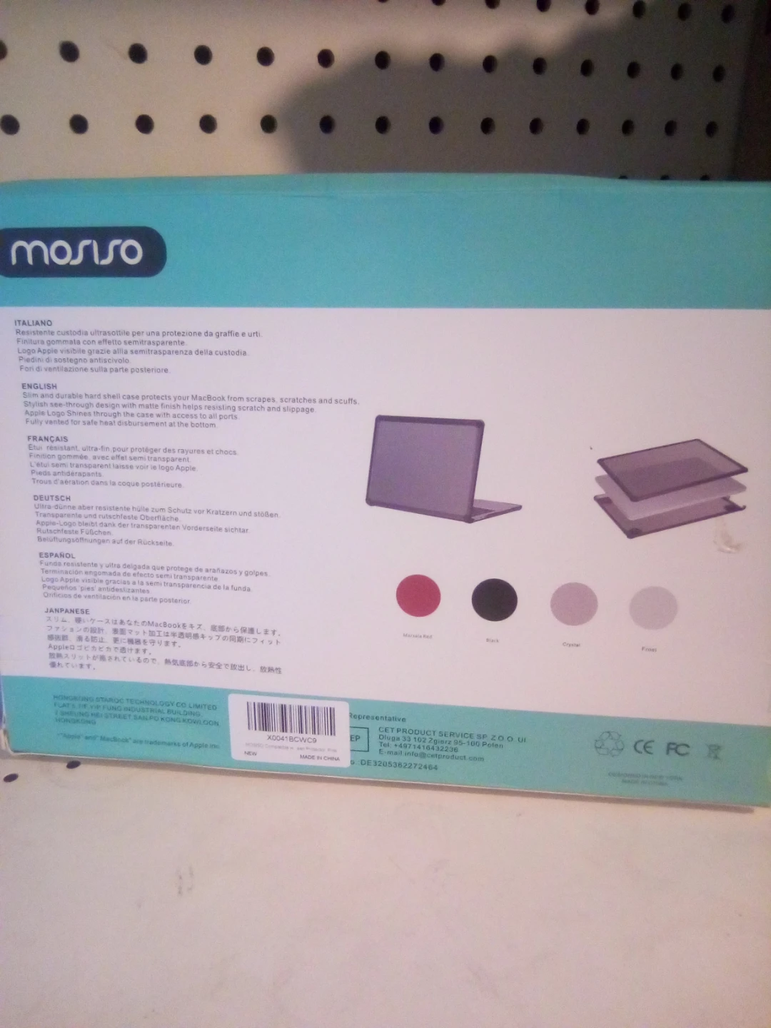 Mosiso MacBook Air 13.6 inch M2 Hard Case - photo 2
