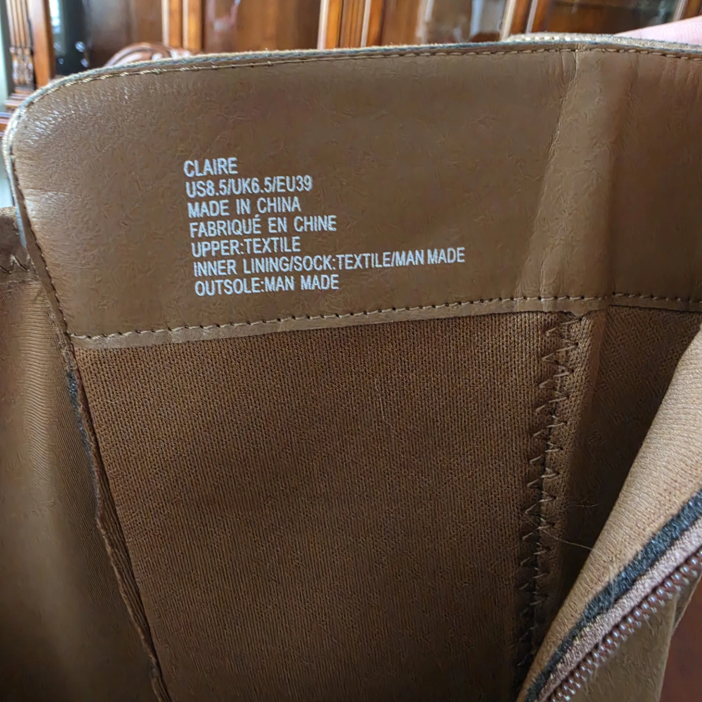 BRAND NEW Claire Wedge Boots Size 8.5 - photo 3