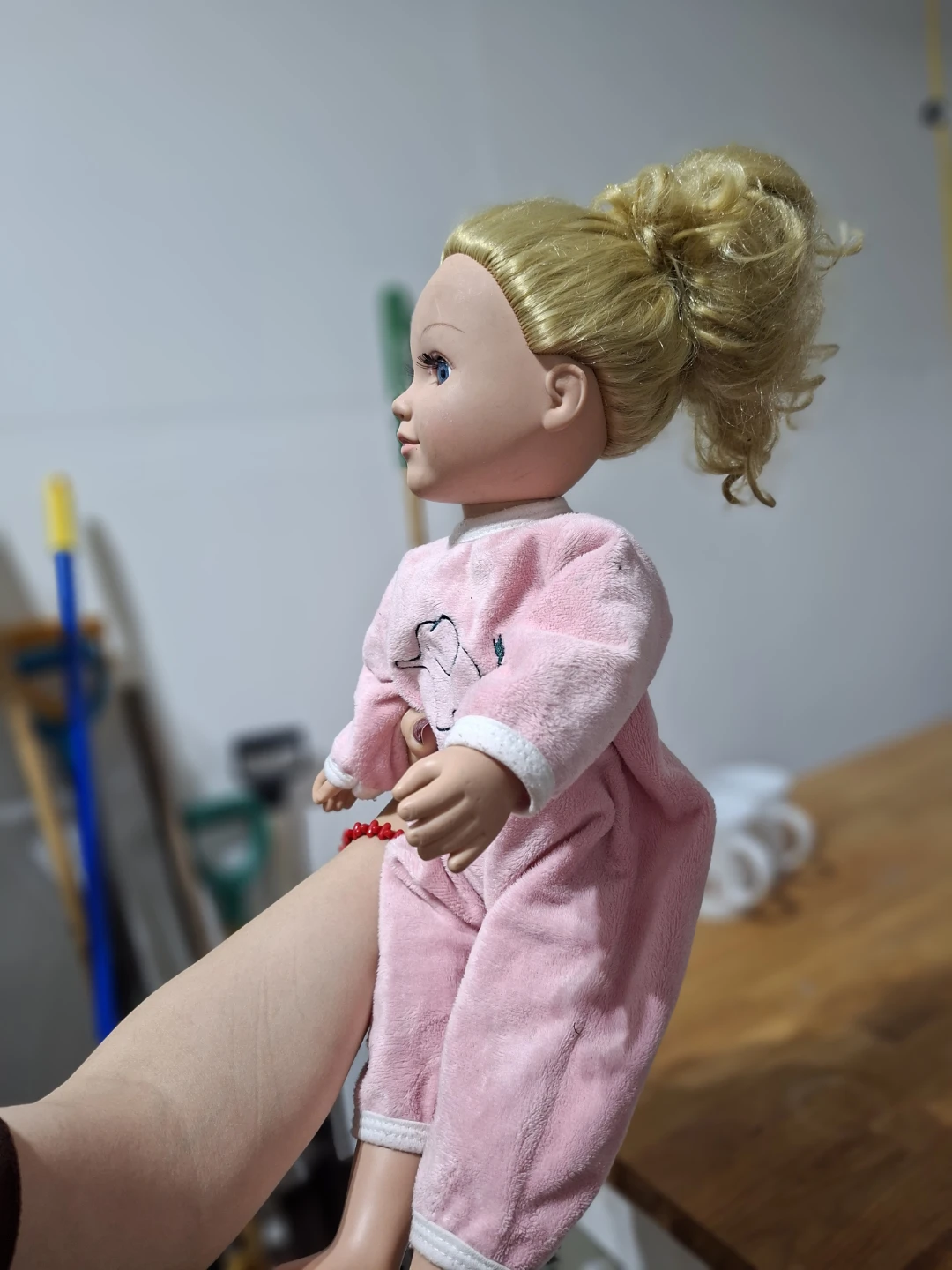 Baby Doll in Pink Elephant Pajamas - photo 3