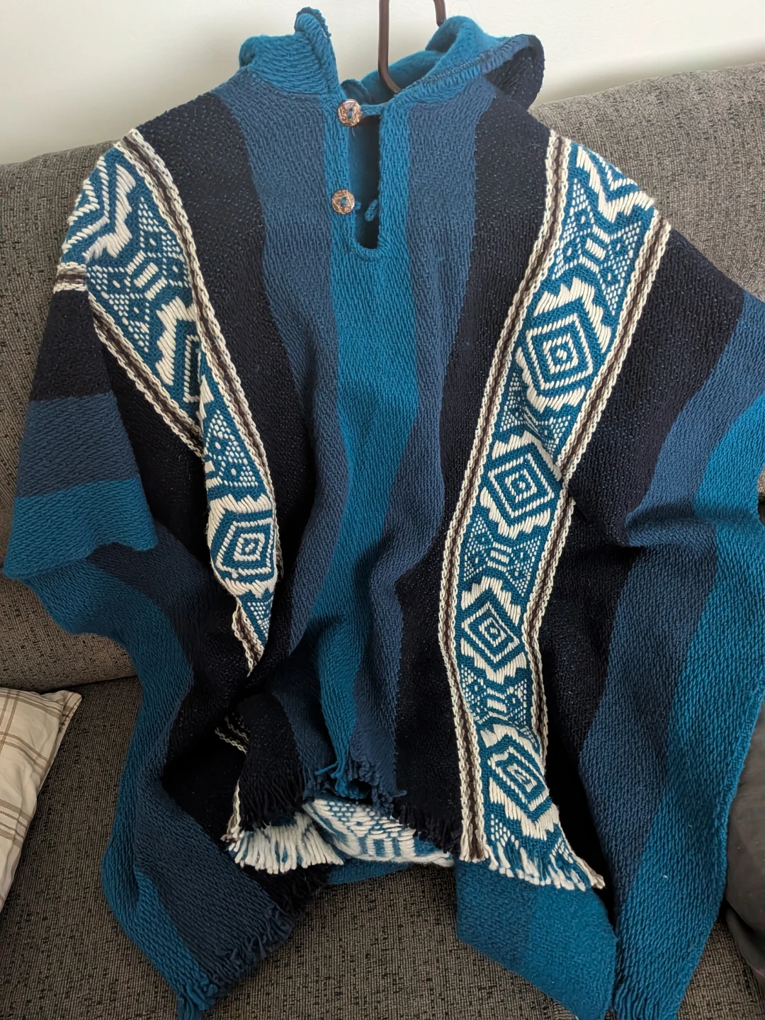 Hooded Poncho - photo 3