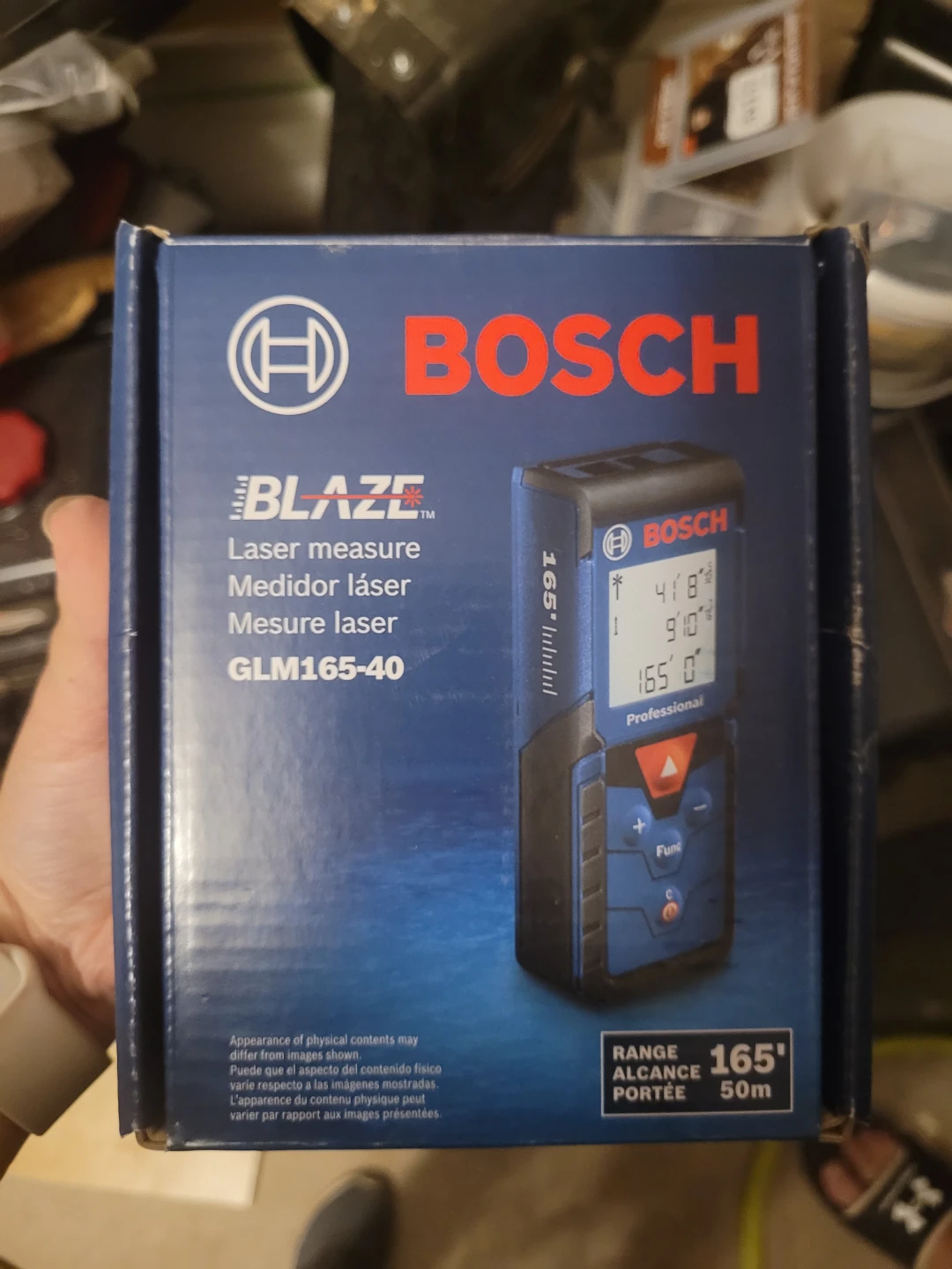 Bosch GLM165-40 Blaze Laser Measure