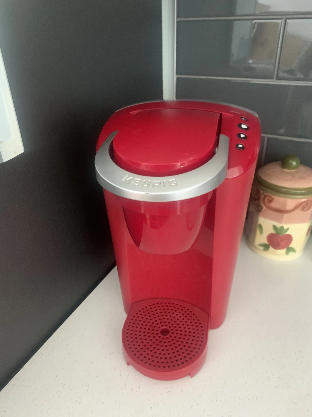 Red Keurig Coffee Maker