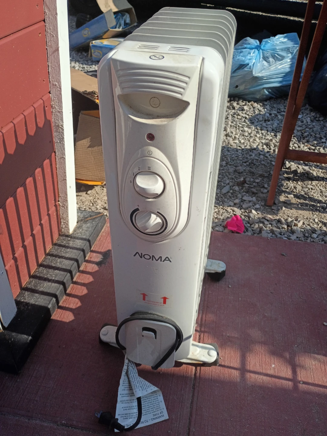 NOMA Oil Filled Radiator Heater - photo 2