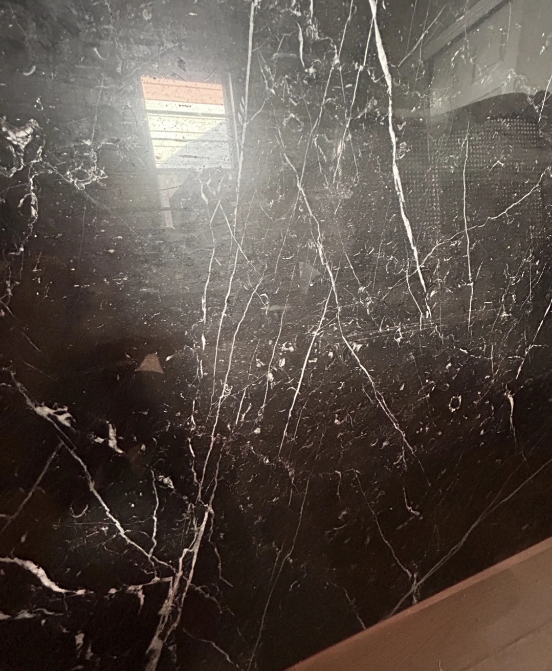 Black Marble Slab - (WAS) Large 5'x5' - photo 3