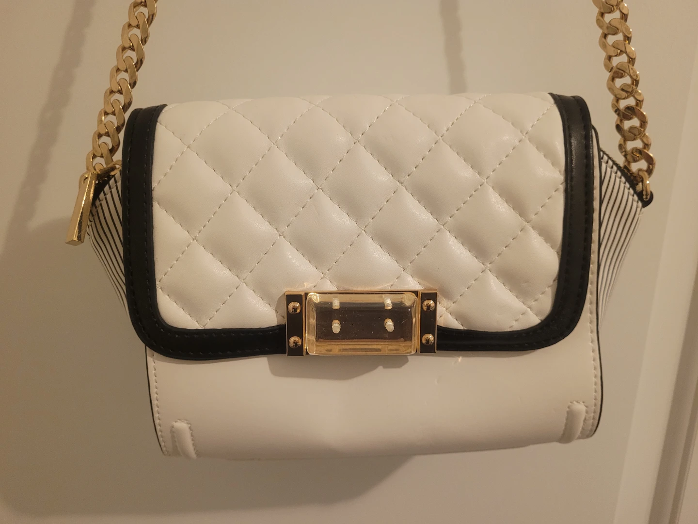 Zara Basic Collection Quilted Crossbody Bag - photo 2