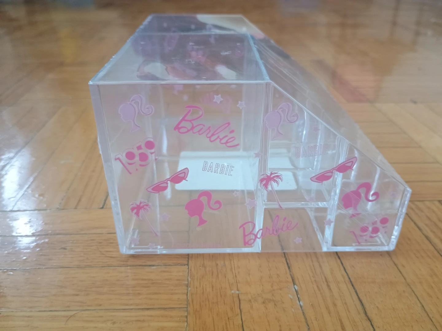 Barbie Makeup Organizer Clear Plastic - photo 2