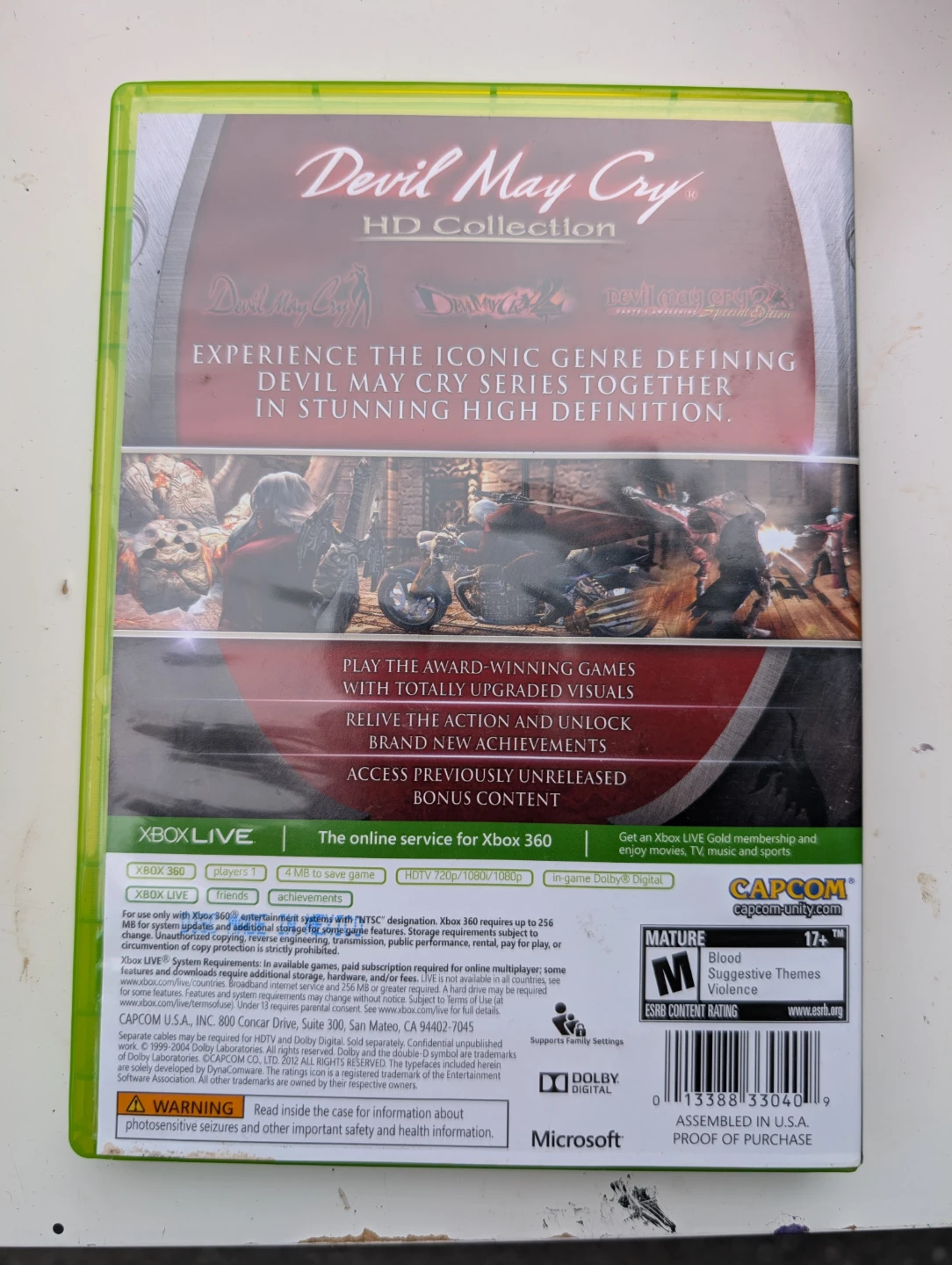 Devil May Cry HD Collection - Xbox 360 - photo 2