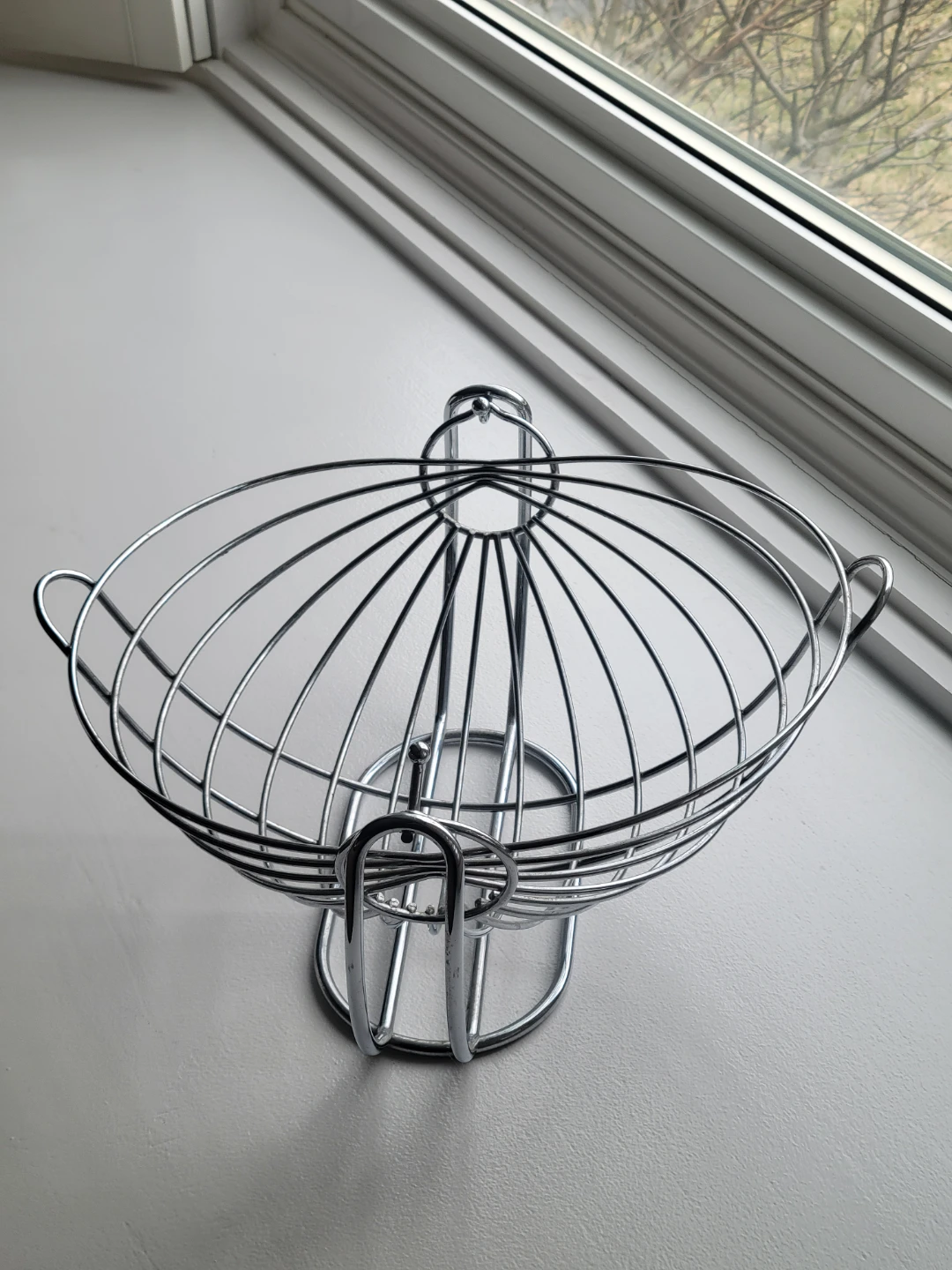 Rocking Boat Chrome Wire Fruit Basket - photo 4