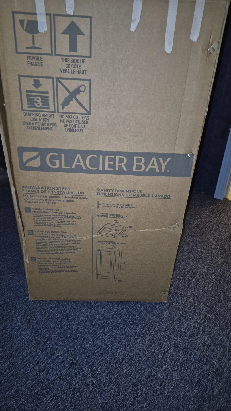 Glacier Bay 43.1cm Vanity with Vanity Top - photo 4