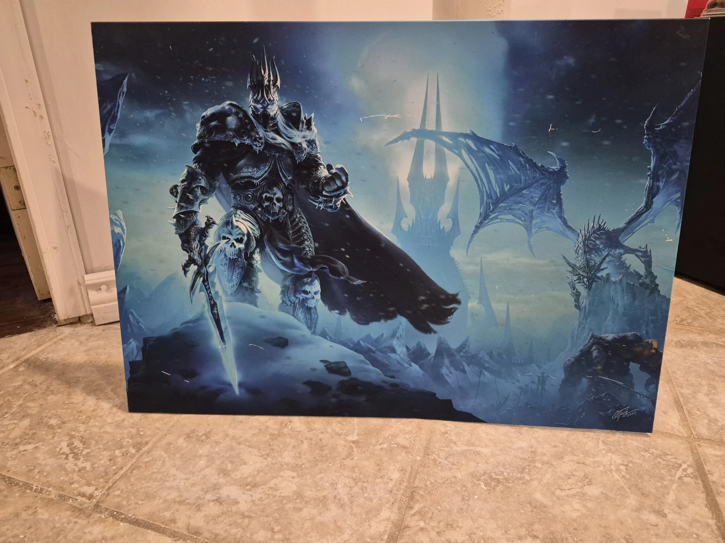 Displate World of Warcraft Wrath of the Lich King Metal Poster