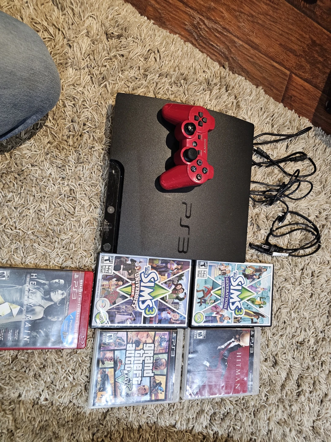 PlayStation 3 Console Bundle with Games and Controller