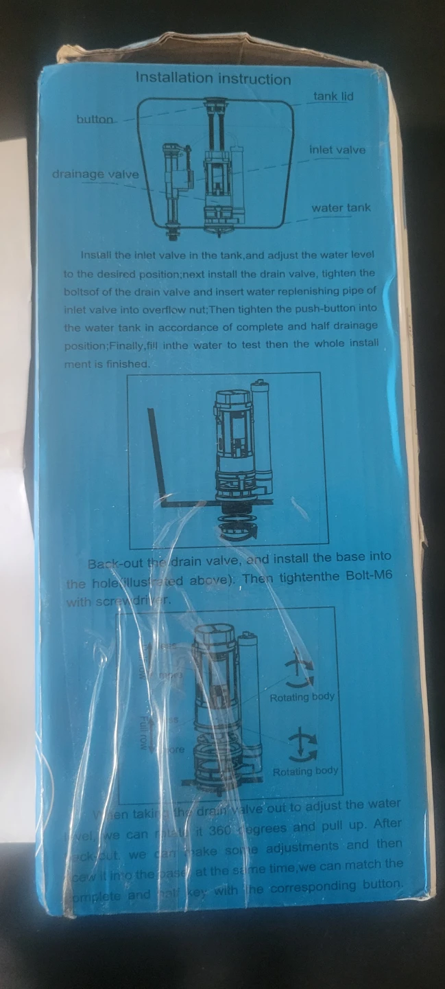 Drain Valve Toilet Flush Mechanism - photo 2