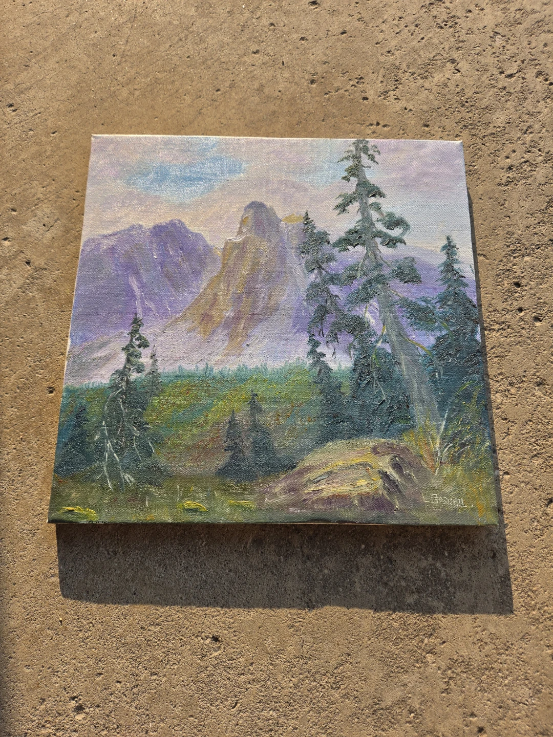 Original Landscape Oil Painting on Canvas