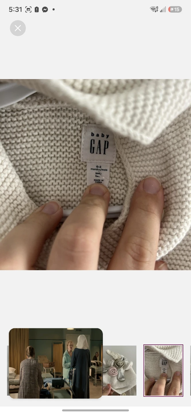 Baby Gap Unicorn Cardigan - photo 4