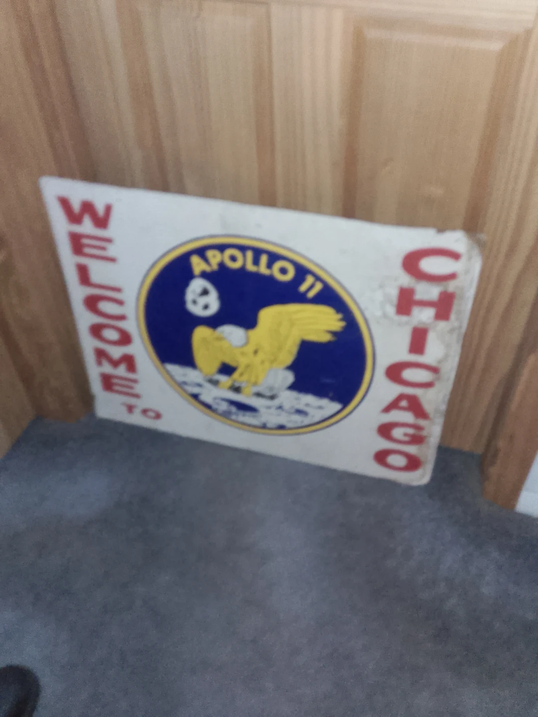 Welcome to Chicago Apollo 11 Sign - photo 2