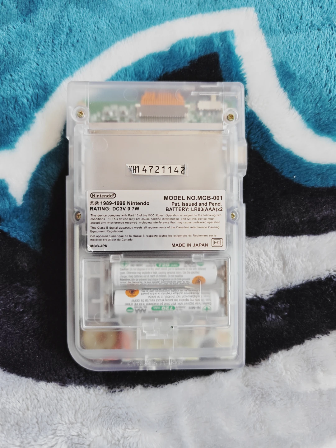 Nintendo Game Boy Pocket Transparent - photo 2