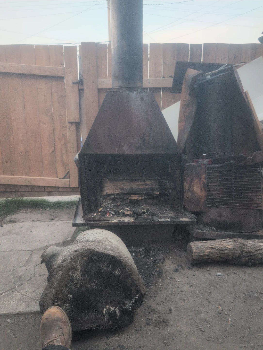 Outdoor Fireplace