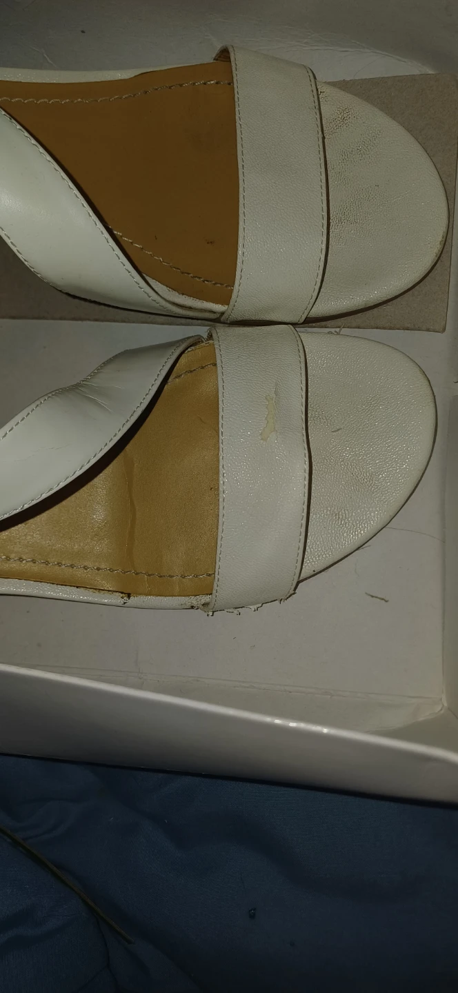 Nine West White Wedge Sandals - photo 4