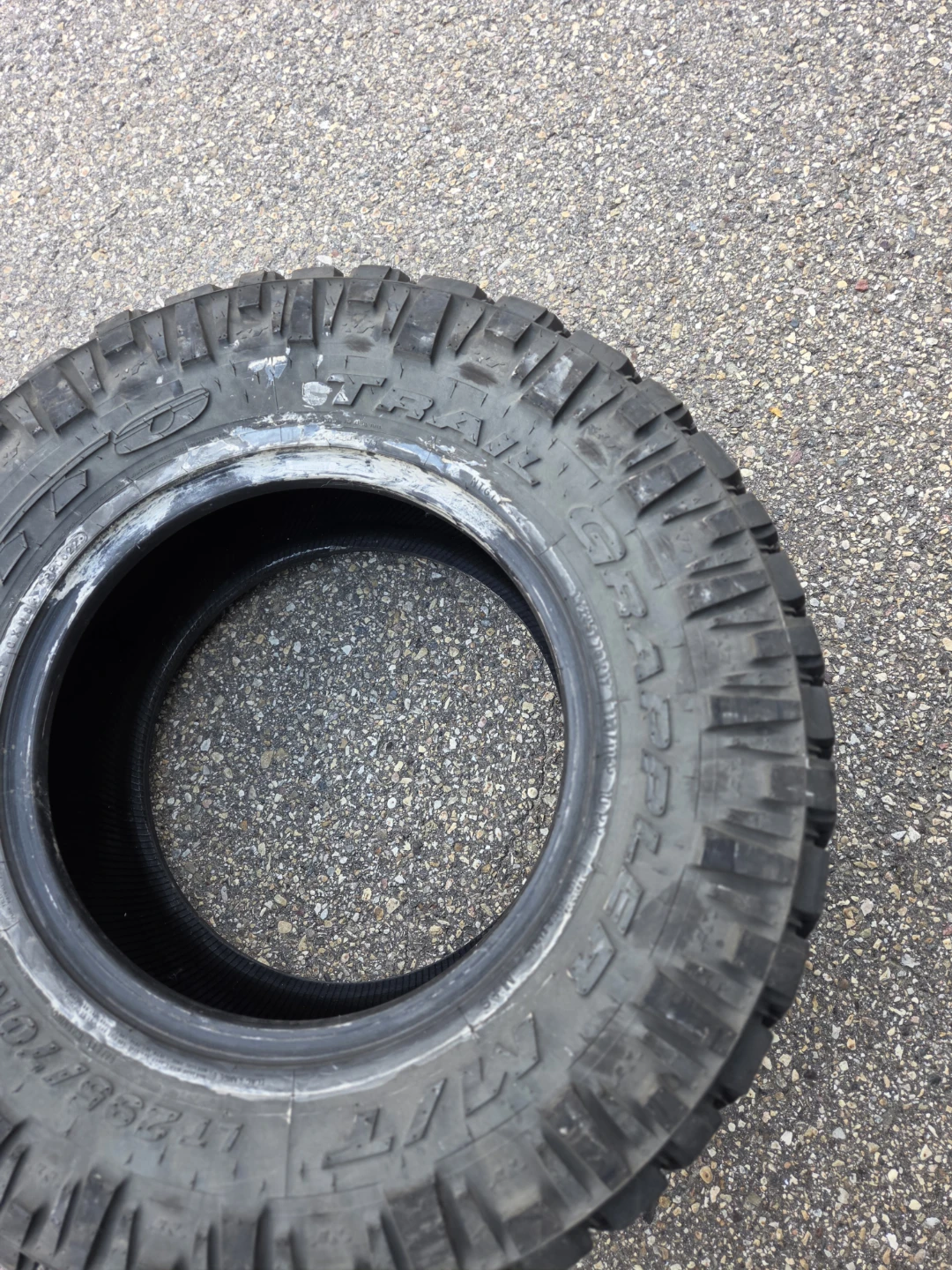 2 Tires - Nitto Trail Grappler 295/70R17 LT - photo 3