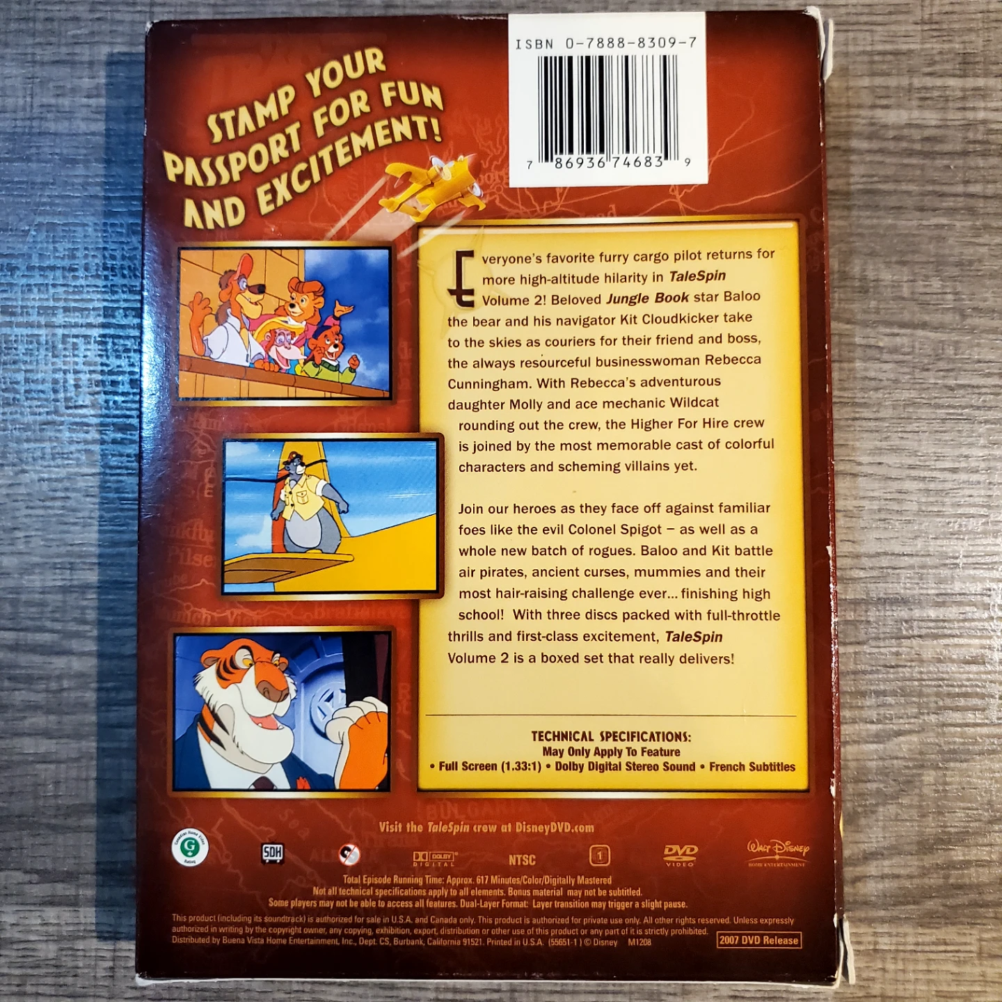 🎬 Disney's TaleSpin Volume 2 - A 3 DVD Box Set - photo 2