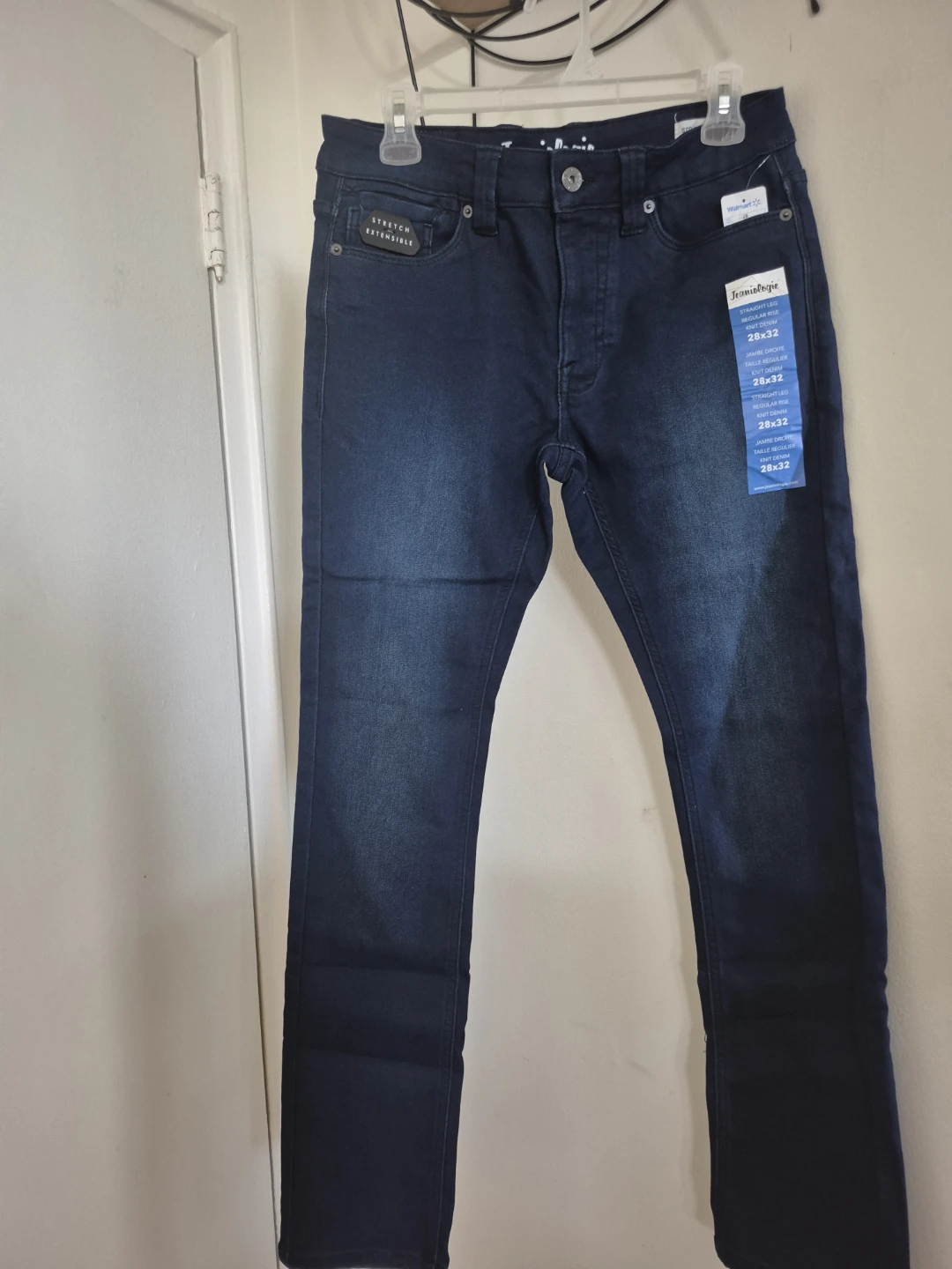Jeaniologie Straight Leg Knit Denim Jeans 28x32