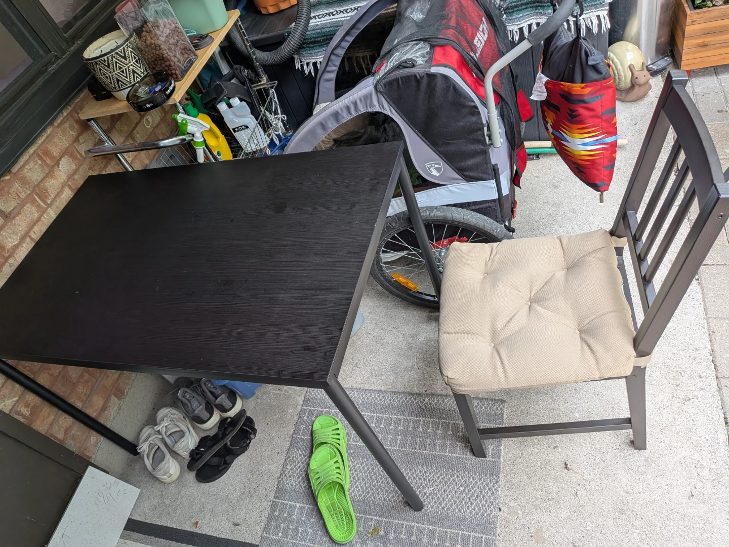 IKEA Stefan Chair and Sanderberg Table Set