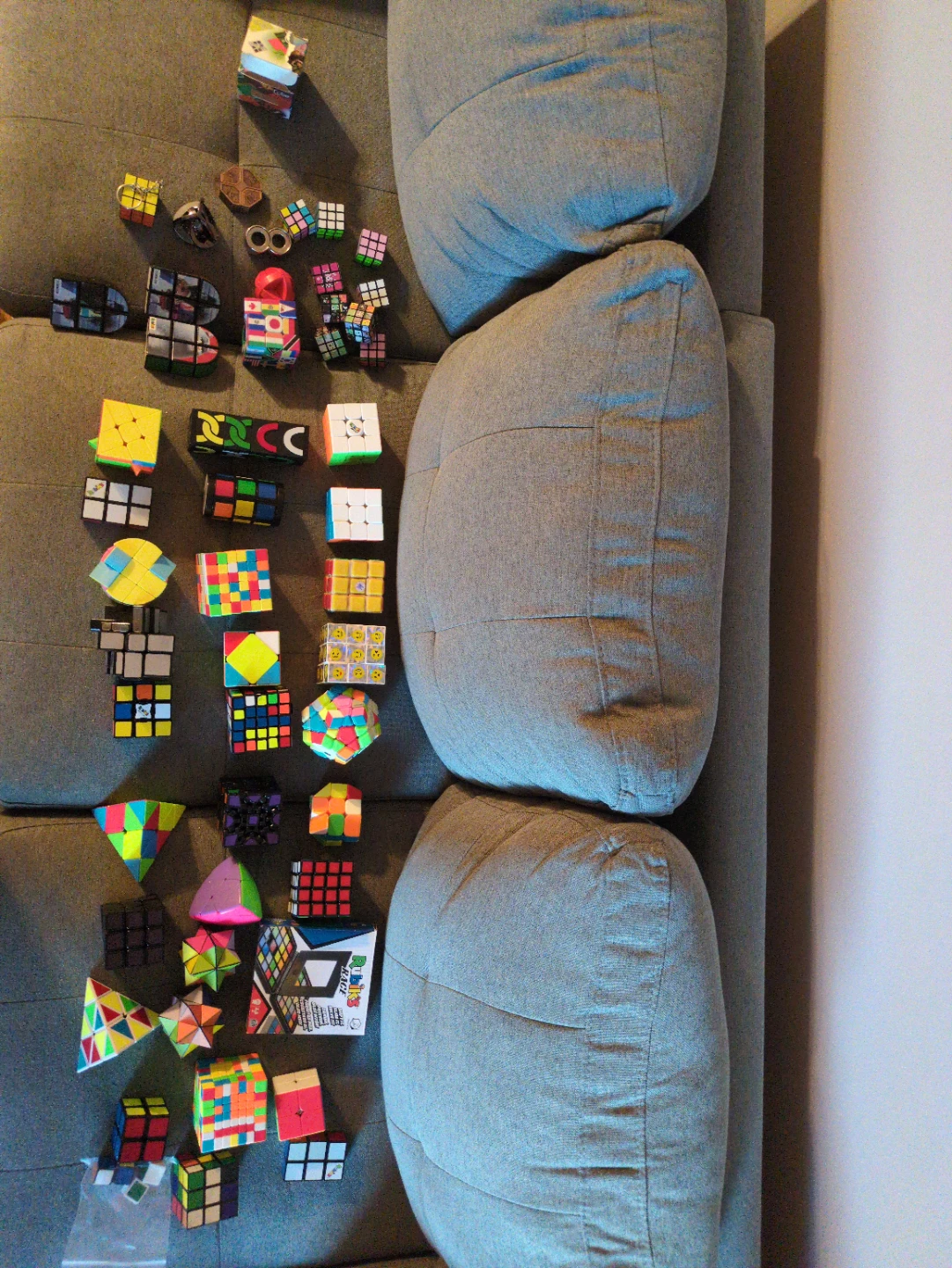 Puzzle Cubes and Brain Teasers..prices Vary from $1 to $15