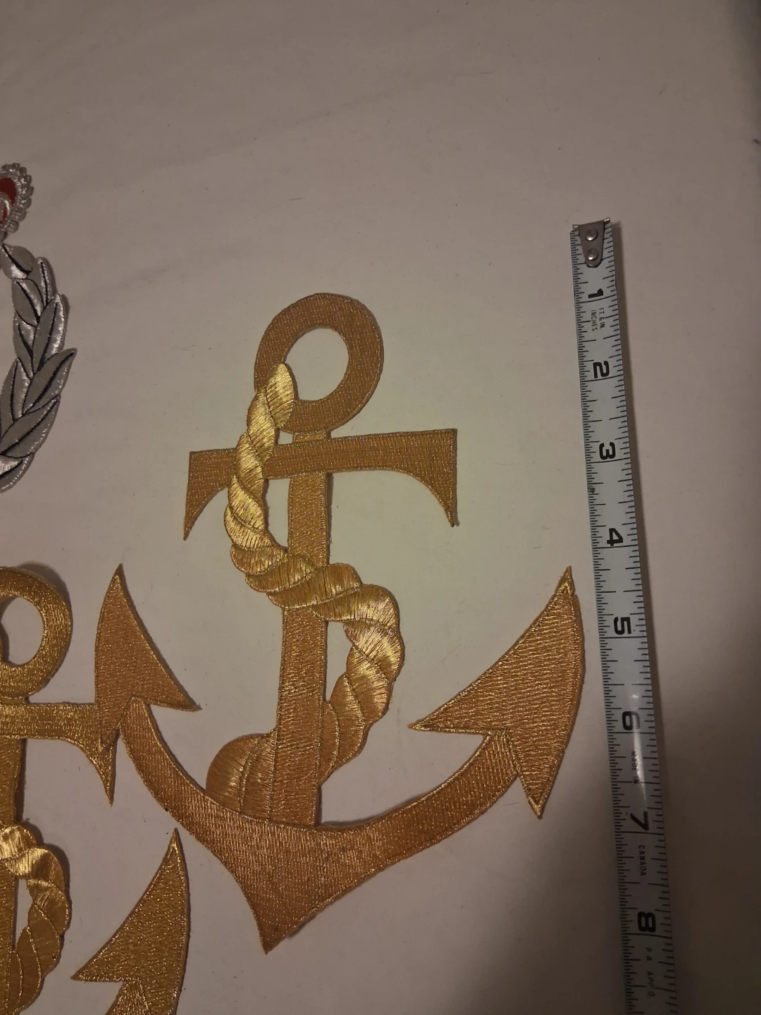 Gold Anchor Patches lot of naval patches - photo 5