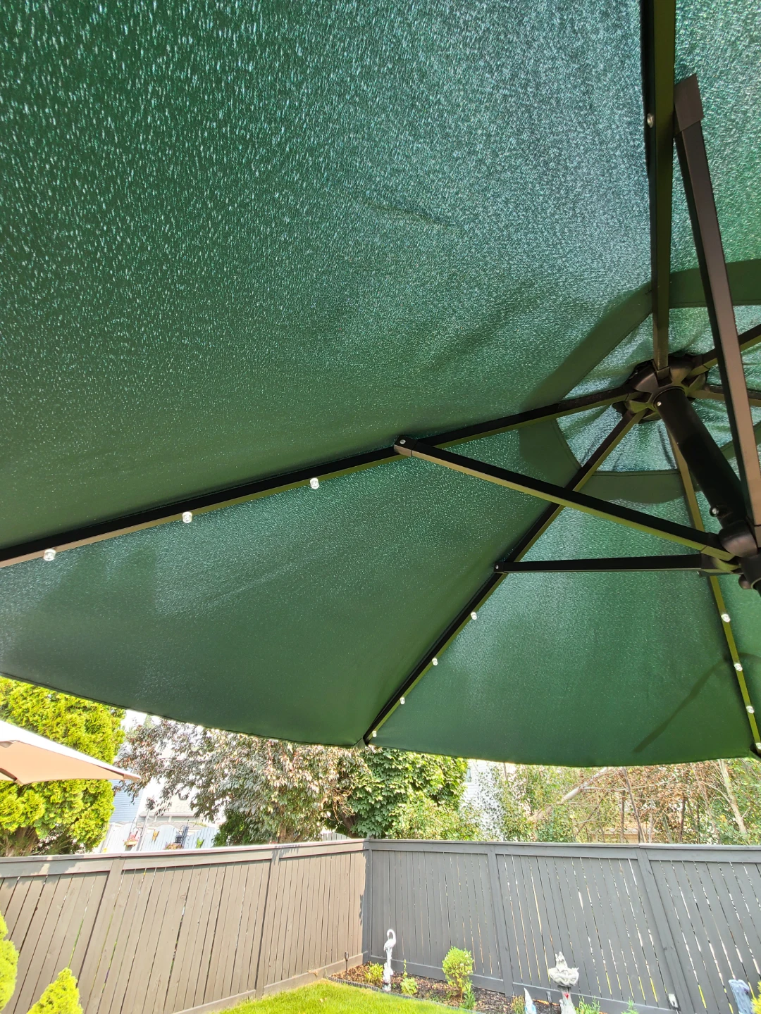 7.5ft Patio Umbrella with Solar Lights - photo 5