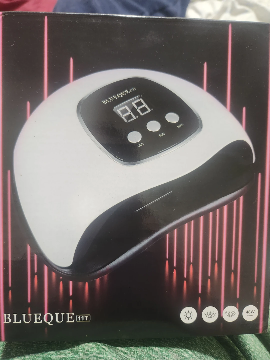 BLUEQUE 48W UV LED Nail Lamp