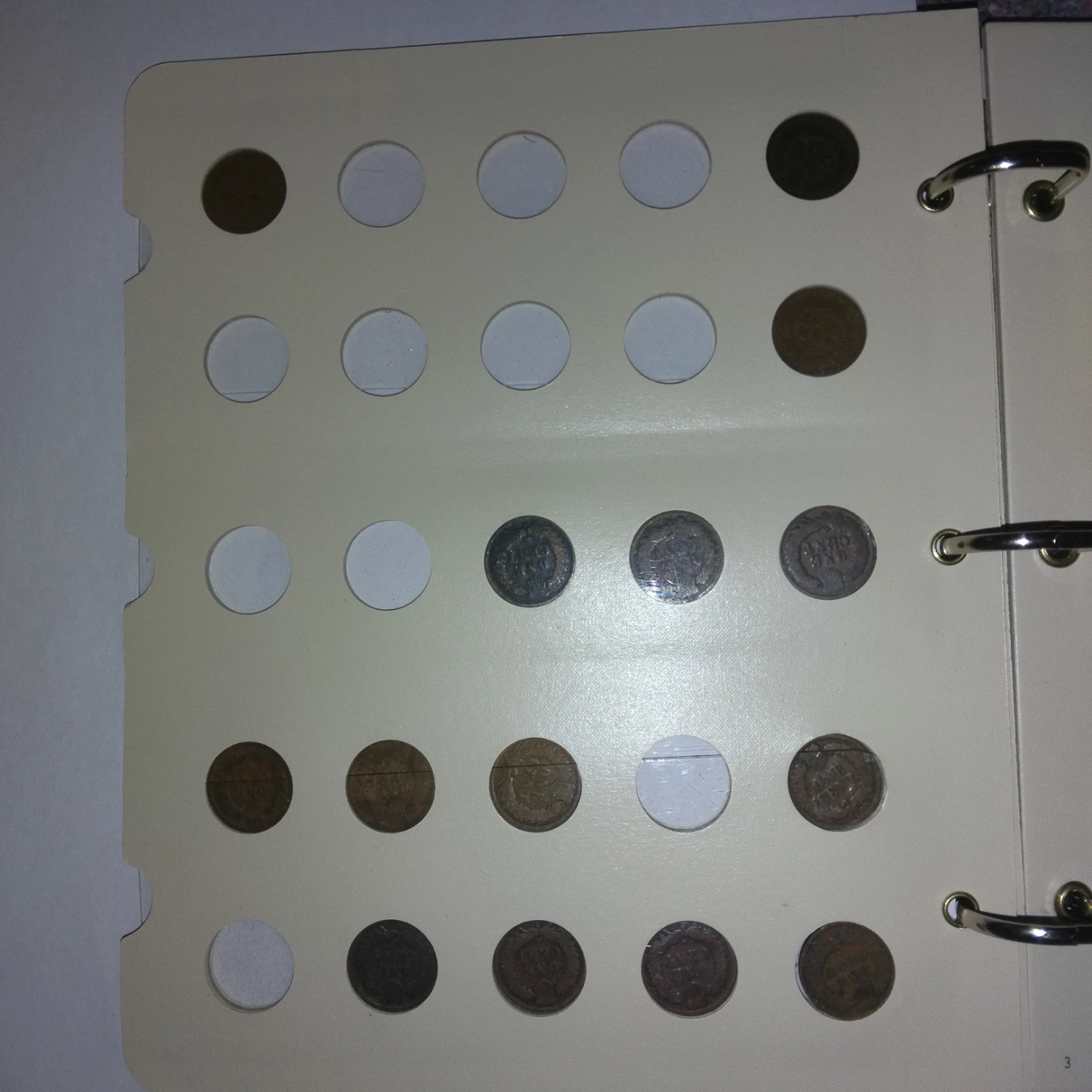 Indian head Penny album as you si it - photo 4