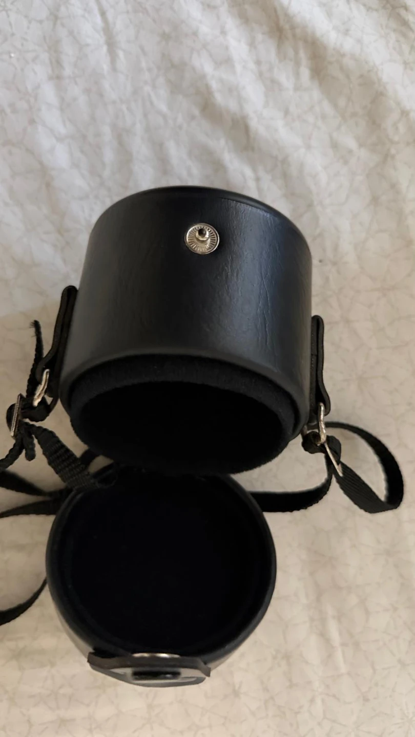 Black Cylindrical Case with Strap - photo 4