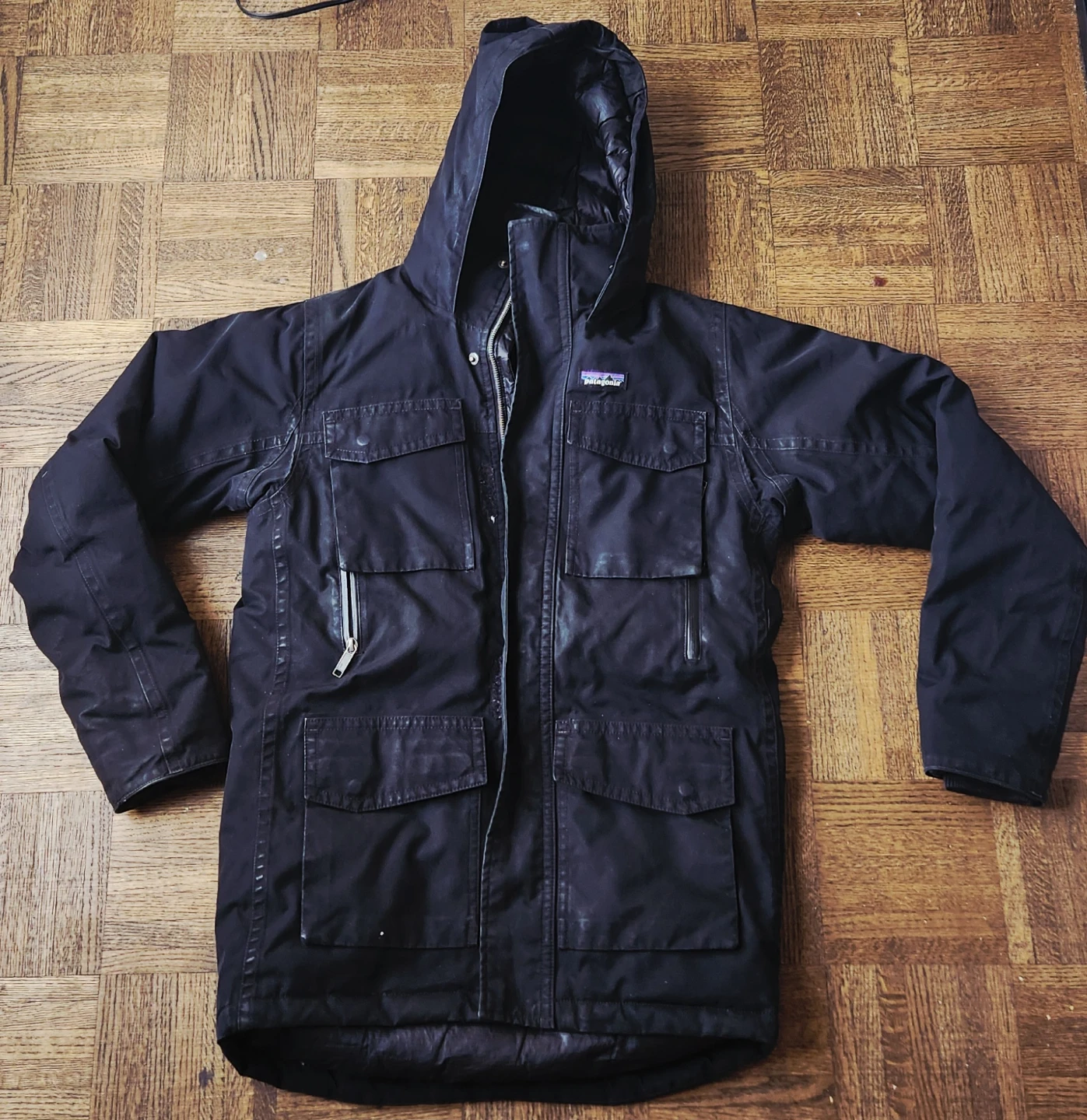 Patagonia Mens Thunder Cloud parka (read description)