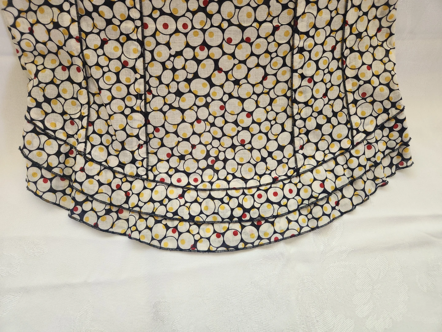 Pretty Sleeveless Polka Dot Button Up Blouse - photo 5