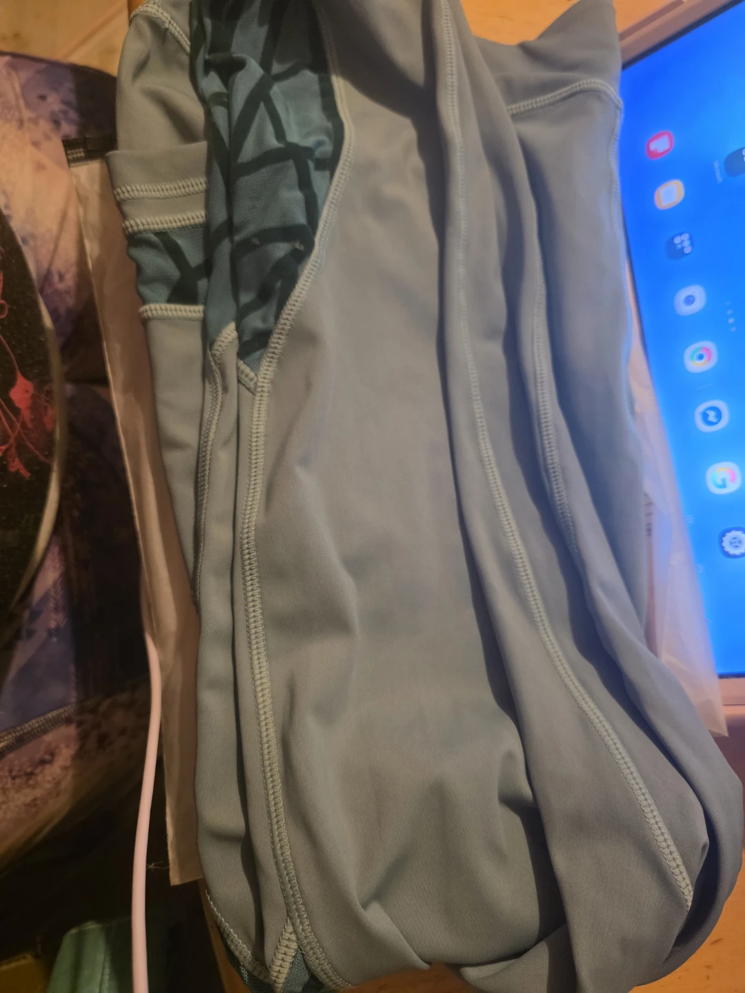 Light Blue Athletic Leggings
