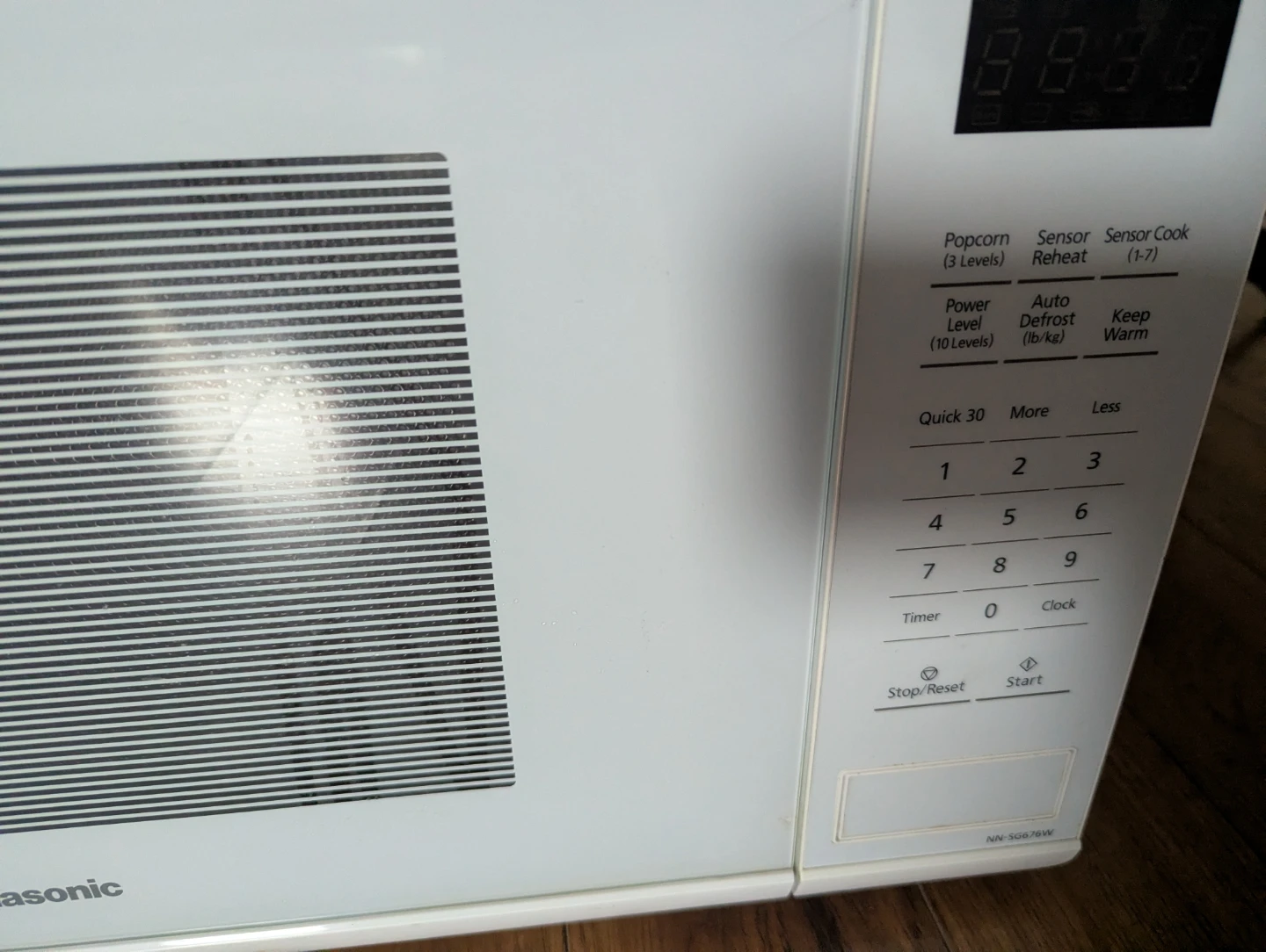 Panasonic microwave oven