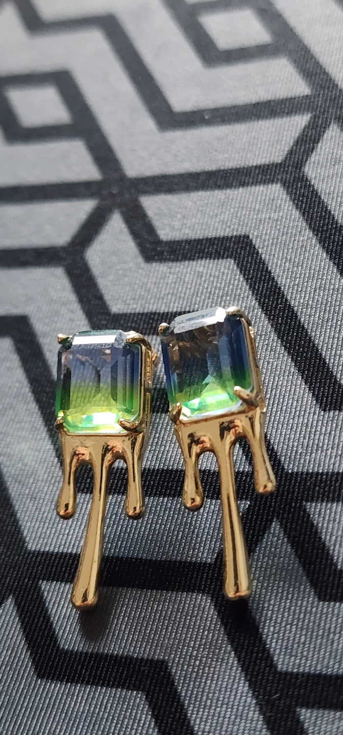 Drip Drop Gemstone Earrings - photo 3