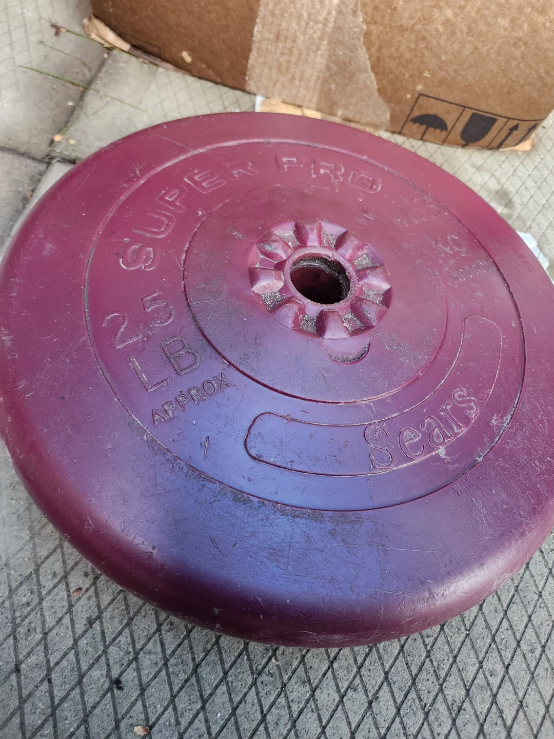 Super Pro 25 lbs Weight Plate